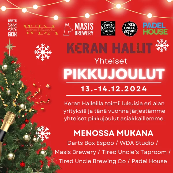 Keran hallit pikkujoulut 2024 Some